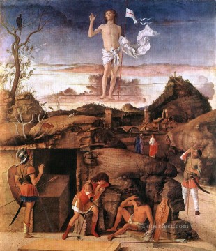  giovanni tableaux - Résurrection du Christ religieuse Giovanni Bellini